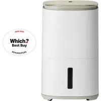 Meaco Dry Arete One 25L kompressoravfuktare och luftrenare (vit/beige, 267 watt, för rum upp till 125 m²?)