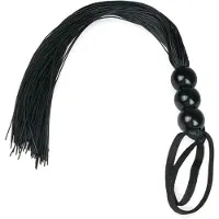 EasyToys - piskrapp - silikon - svart