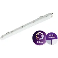 Signify Philips Ledinaire industribelysning IP65 WT065C LED 2900-4800 lm/840, genomtrådning
