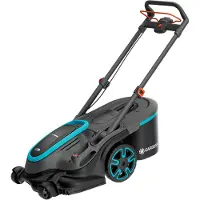 Gardena PowerMax Duo 46/36V P4A Ready-To-Use-Set Batteri Batteridriven gräsklippare inkl. 2 batteri, inklusive laddningsstation, med gräskam, med