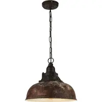 Eglo GRANTHAM 1 pendel antikbrun/beige