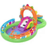 Bestway Sing N Splash Dubbel Barnpool Med Bollar 295x190 Cm