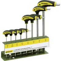 Proxxon Industrial BO L-handtag skruvmejselsats verkstad 10 delar insex (TX), sexkant BO