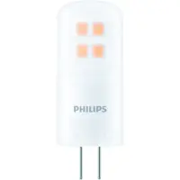 Philips CorePro - LED-glödlampa - form: kapsyl - glaserad finish - G4 - 2.1 W (motsvarande 20 W) - klass F - varmt vitt ljus - 2700 K