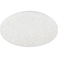 Briloner Taklampa Brili Splash, Vitt / opal, Badrum, Syntetmaterial, Taklampa