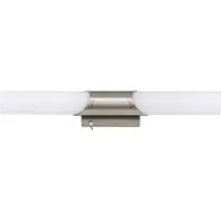 Briloner Vägglampa Splash, Aluminium / grå / zink, Vardagsrum / matsal, Metall, Modern, Vägglampa, sänglampa, sänglampa vägg