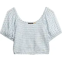 Superdry Smocked Kortärmad Blus