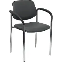 Nowy Styl Styl Faux Leather With Arms Fast Kontorsstol