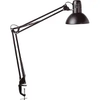 MAUL MAULstudy 8230590 Klämlampa Lågenergilampa E27 60 W Svart