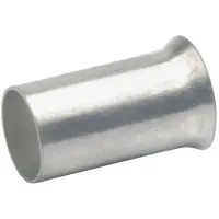 Klauke 7720 Ändhylsa 16 mm² Oisolerad Silver 100 st