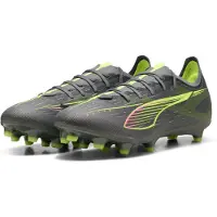 Puma Ultra 5 Match FG/AG Audacity - Matt åldrad silver/Gul/Silver, storlek 44