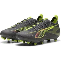 Puma Ultra 5 Pro FG/AG Audacity - Matt åldrad silver/Gul/Sun Struck Barn, storlek 38