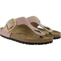 Birkenstock Tådelare 'Gizeh Lenb' guld / rosé / svart