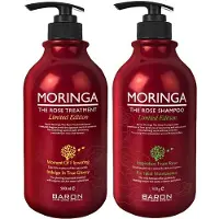 BeautyGlam Baron Moringa the Rose Shampoo 500g + Moringa the Rose Treatment 500g, 1 set brown
