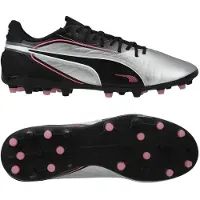 Puma King Match Mg Audacity - Silver/Svart/sun Struck/White - Multi Ground (Mg), storlek 44