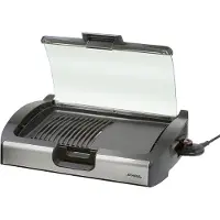 Steba VG 200, 2200 W, Grill, Elektrisk, Bordsskiva, stekbord, Svart, Silver