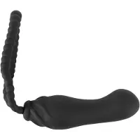 Black Velvets Perfect Fit - påsättbar dildo (svart)