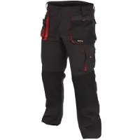 YATO Byxor YT-80149; L/XL; svart röd