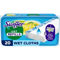 Swiffer Sweeper Floor Wet Wipes With Lemon Scent 20 st