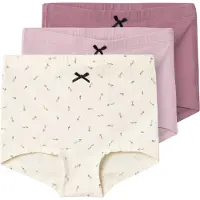 Name it Hipstertrosor - Noos - NmfTights - 3-pack - Smörkräm - - 3 år (98) - Hipstertrosor