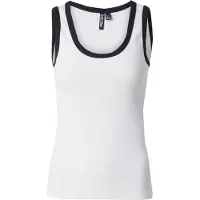 Pieces Topp 'PCMay' svart / vit