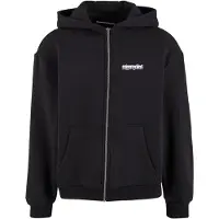 MJ Gonzales Burning Wings Oversized Sweatshirt Med Dragkedja