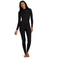 Billabong Foil Gbs 4/3 Mm Våtdräkt I Neopren För Dam Med Långa ärmar Och Dragkedja I Bröstet