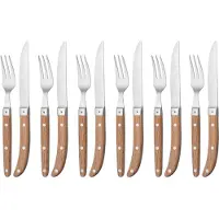 WMF Ranch - Steak knife/fork set - 12 st. - 24 cm - rostfritt stål