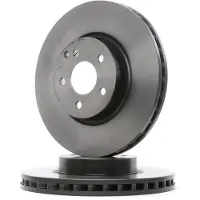 Brembo Bromsskiva 09A62111 fram, ventilerad, höggradigt förkolnad, 1 Stycke