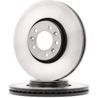 TRW Bromsskiva DF4849S fram, ventilerad, 1 Stycke