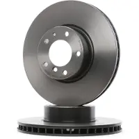Brembo Bromsskiva 9557921 fram, ventilerad, höggradigt förkolnad, 1 Stycke
