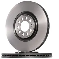 Brembo Bromsskiva 9788011 fram, ventilerad, höggradigt förkolnad, 1 Stycke