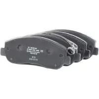 Bosch Bromsbeläggssats 0 986 494 498, fram