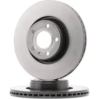 Brembo Bromsskiva 9954011 fram, ventilerad, höggradigt förkolnad, 1 Stycke