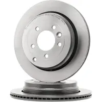 Brembo Bromsskiva 9887431 bak, ventilerad, höggradigt förkolnad, 1 Stycke