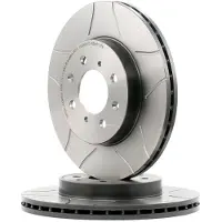 Brembo Bromsskiva Max 09.5509.75, fram, slits, ventilerad, 1 Stycke