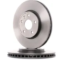 Brembo Bromsskiva 09A97111 fram, ventilerad, höggradigt förkolnad, 1 Stycke