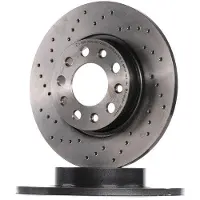 Brembo Bromsskiva 0893642X bak, perforerad, perforerad, full, 1 Stycke