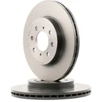 Brembo Bromsskiva 9550911 fram, ventilerad, 1 Stycke