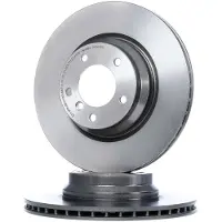 Brembo Bromsskiva 09A25911 fram, ventilerad, höggradigt förkolnad, 1 Stycke
