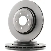 Brembo Bromsskiva 9959011 bak, ventilerad, höggradigt förkolnad, 1 Stycke