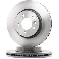 Brembo Bromsskiva 9887331 fram, ventilerad, höggradigt förkolnad, 1 Stycke