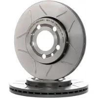 Brembo Bromsskiva Max 09.7011.75, fram, slits, ventilerad, 1 Stycke