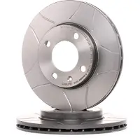 Brembo Bromsskiva Max 09.4765.75, fram, slits, ventilerad, 1 Stycke