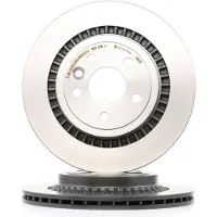 Brembo Bromsskiva 09B02611 bak, ventilerad, höggradigt förkolnad, 1 Stycke