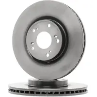 Brembo Bromsskiva 09A40711 fram, ventilerad, 1 Stycke