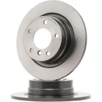 Brembo Bromsskiva 08A20511 bak, full, höggradigt förkolnad, 1 Stycke