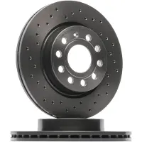 Brembo Bromsskiva 0991671X fram, perforerad, ventilerad, perforerad, 1 Stycke