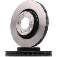 TRW Bromsskiva DF6698 fram, ventilerad, 1 Stycke