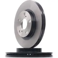 TRW Bromsskiva DF6679 fram, ventilerad, 1 Stycke